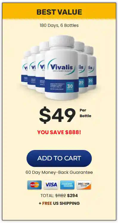 vivalis six bottle price