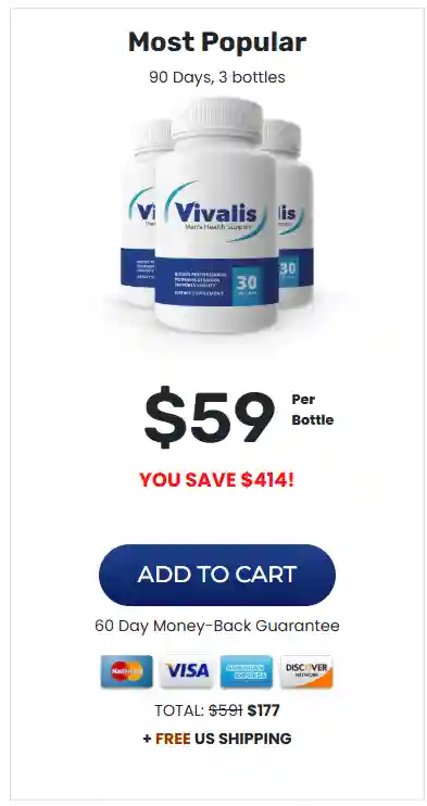vivalis three bottle price